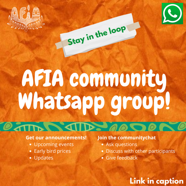 Read more about the article Join our Afia Community WhatsApp group! 